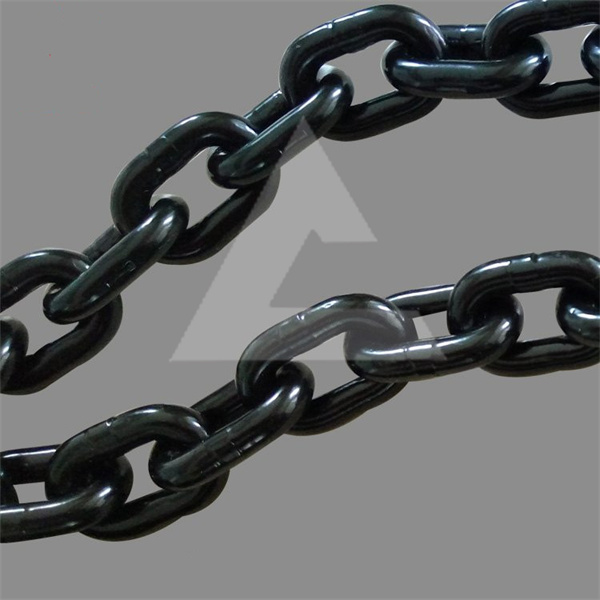 80級(jí)發(fā)黑起重鏈條打結(jié)后怎樣處理？